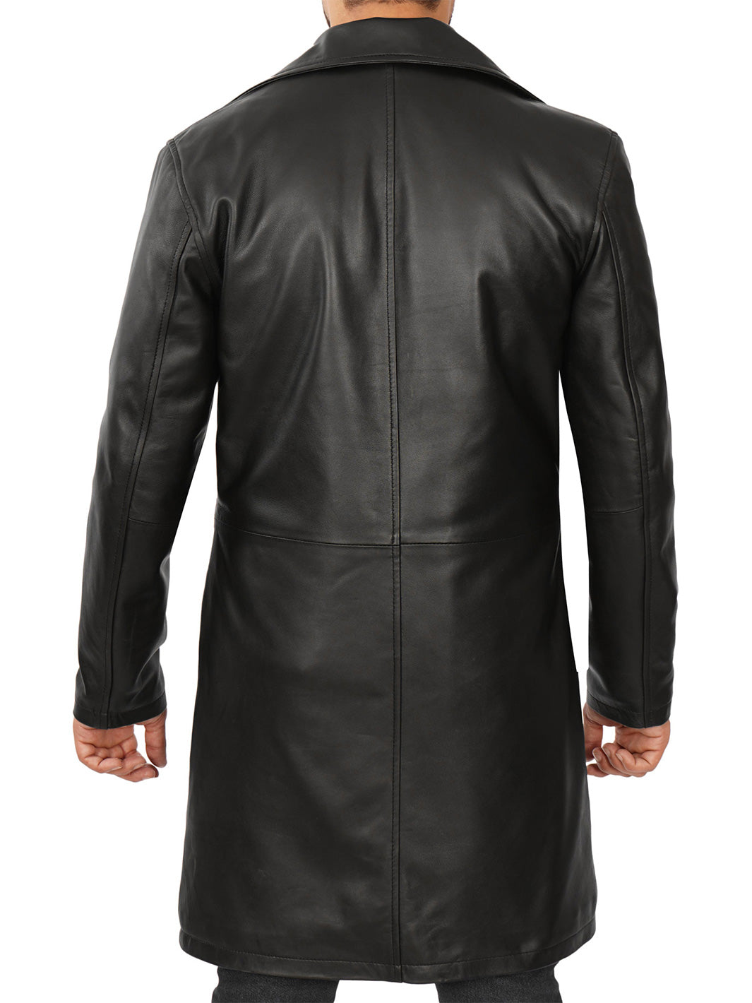 Manteau noir pour homme