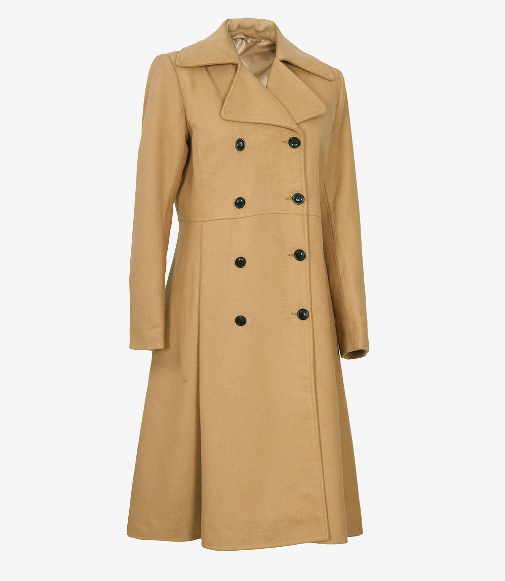Femme Manteau En Laine