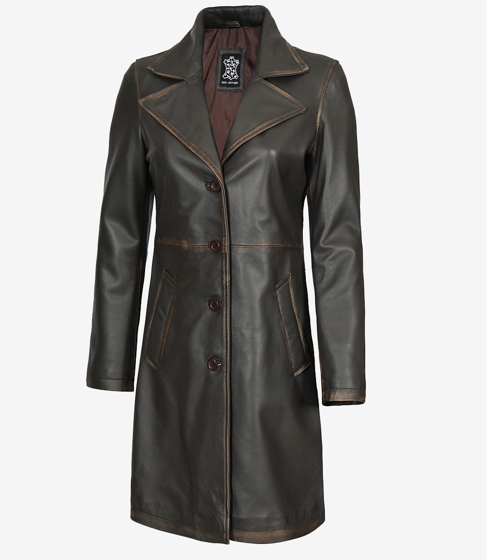 Trench-coat pour femme Rub Off