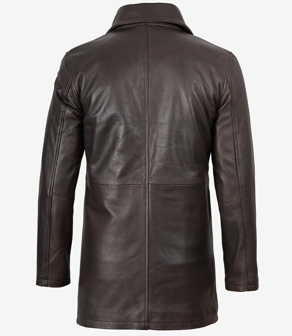 Winchester Manteau De Voiture En Cuir
